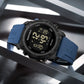 NAVIFORCE Men's Fashion LCD Digital Wristwatch 50m Waterproof Sports Silicone Strap Watches for Man Casual Electronic Male Clock