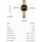 CURREN Luxury Women's Rhinestones Dial Quartz Watch Stainless Steel Band Stylish Elegant Ladies Wristwatches