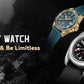 Boderry Watches Automatic Mechanical ELITE II Waterproof Sapphire Crystal Glass Wristwatches HANGZHOU CAL.5521 Movement For Men
