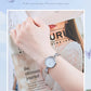 MEGIR Watch for Women Luxury Diamond Ladies Quartz Wristwatches Steel Women Bracelet Watches Female Dress Clock Relogio Feminino