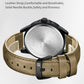 NAVIFORCE Quartz Dress Watch For Men Simple Original Leather Man Watches Waterproof Luminous Business Hand Calendar Clock Gift