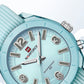NAVIFORCE Women's Waterproof Watch Fashion Casual Luminous Display Quartz Wristwatch with Silicone Band Reloj Mujer High Quality