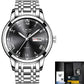LIGE Fashion Waterproof Watch Women Creative Women's Bracelet Watches Top Brand Luxury Sport Quartz Chronograph Relógio Feminino