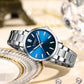 CURREN Fashion Brand Watches for Women Simple Casual Stainless Steel Bracelet Quartz Pointers Wristwatches Luminous Hands Clock
