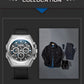 MEGIR Men Watches Chronograph Luxury Brand Sport Watch Waterproof Quartz Wristwatch Casual Sport Clock Relogio Masculino 4220