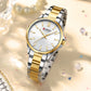 CURREN Fashion Brand Watches for Women Simple Casual Stainless Steel Bracelet Quartz Pointers Wristwatches Luminous Hands Clock