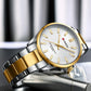 CURREN Fashion Brand Couple Watches for Lovers Simple Classic Quartz Stainless Steel Bracelet Wristwatches with Luminous Hands
