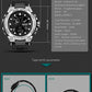 SANDA 739 Trendy Design 2024 New Arrival Alarm Mode Sports Hand Clock For Men Analog Digital Display Fashion Watch