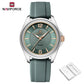 NAVIFORCE Women's Sports Quartz Watch Top Brand Comfortable Silicone Strap Wristwatch Reloj Mujer Relogios Feminino Gift Clock