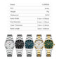 CURREN Fashion Luxury Brand Women's Watches New Simple Quartz Wristwatch with Stainless Steel Bracelet Luminous Hands