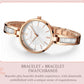 MEGIR Luxury Women Bracelet Quartz Watches Elegant Fashion Ladies Waterproof Dress Clock Wristwatch for Female Relogio Feminino