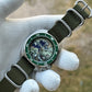 STEELDIVE Official SD1970J 44MM NH35 Movement Automatic 200M Dive Watch Sapphire Glass Transparent AR Coating Ceramic Bezel