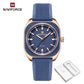 NAVIFORCE Simple Women Watches Luxury Design Silicone Watch Ladies Quartz Wristwatch Womens Polygon Dial Luminous Reloj Mujer