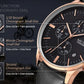 MEGIR Fashion Men Watches Chronograph Leather Strap Sport Military Watch Waterproof Quartz Wristwatch Clock Reloj Hombre 2011