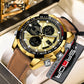 Fashion SADNA New 5105 Student Quartz Electronic Watch Sports Multifunctional Waterproof LED Men's Electronic Watch 2025