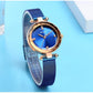 MEGIR Luxury Rose Gold Watch Women Bracelet Casual Quartz Wristwatches Steel Mesh Band Waterproof Ladies Watches Reloj Mujer