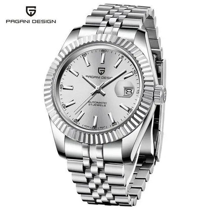 2026 New PAGANI DESIGN 42MM Men Mechanical Watches Commercial 8215 Automatic Watch 100M Waterproof Stainless Steel Watch for Men