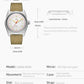 New Merkur Watch Top Hill Series Vintage 50m Mechanical Mens handwind Watch Mens Classic Dial Dress Watches Canvas Strap 38mm