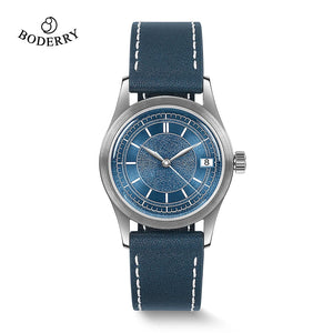 Boderry HOU Vintage Automatic Watch 100M Waterproof Business Mechanical Watches Birthday Gift For Men Boyfriend Husband