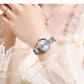 CURREN Luxury Women's Rhinestones Dial Quartz Watch Stainless Steel Band Stylish Elegant Ladies Wristwatches