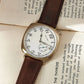 Baltany S4046G Dress Watch Man Luxury Gold Case Automatic Watch Stainless Steel Square Retro 1921 Mechanical Wristwatch Man