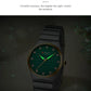 CURREN Luxury Classic Quartz Watch for Women Round Dial with Rhinestones Stainless Steel Bracelet Elegant Dress Wristwatch