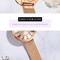 MEGIR Luxury Women Watches Fashion Ladies Quartz Watch Clock Stainless Steel Waterproof Female Watch Relogio Feminino 7014