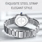 NAVIFORCE Women's Casual Watch Stainless Steel Bracelet Fashion Business Waterproof Quartz Wristwatches Ladies' Relogio Feminino