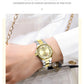 CURREN Luxury Brand Wristwatches for Women Stainless Steel Band with Elegance Dial Luminous Hands Waterproof watch