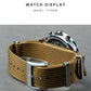 CADISEN 2026 New Mens Watches Luxury Quartz Watch For Man Chronograph MIYOTA 0S11 Men Waterproof Canvas Wristwatc Gift With Box