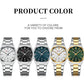 CURREN Fashion Luxury Brand Women's Watches New Simple Quartz Wristwatch with Stainless Steel Bracelet Luminous Hands
