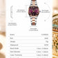 CURREN Fashionable Quartz Watches for Women Roman Numerals Simple Elegant Stainless Steel Braclete Ladies Wristwatch