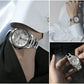 San Martin New 39mm Desert Texture Luxury Men Business Dress GMT Watch NH34 Automatic Mechanical Waterproof 100m Luminous SN0129
