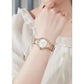 MEGIR Stainless Steel Strap Watches for Women Fashion Casual Quartz Wristwatch Diamond Dial Ladies Dress Clock Reloj Hombre 7010