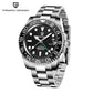 PAGANI DESIGN V3 PD-1662 GMT Watches Men's Luxury Sapphire Automatic Mechanical Watch 40MM Stainless Steel 100M Waterproof Watch