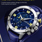 MEGIR Large Dial Watches for Men Luxury Brand Sports Chronograph Clock Waterproof Luminous Hands Quartz Wristwatch Reloj Hombre