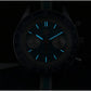 San Martin New Chronograph VK64 Quartz Watch Original Design 39.5mm Men Sports Business Dress Watches Waterproof 100m SN0116