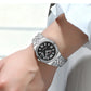 CURREN Women's Watch New Two- Tone Bracelet Quartz Wristwatch with Luminous Hands Luxury Shiny Dial with Stainless Steel Band