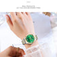 CURREN Designer Style Watch for Women Elegant 32mm Dial with Rhinestones Stainless Steel Band  Luxury Dress Ladies Wristwatch