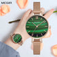 MEGIR Fashion Quartz Women Bracelet Watches Luxury Casual Ladies Dress Clock Female Steel Mesh Band Wristwatch Relogio Feminino