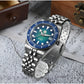 San Martin 37.5mm 40mm Men Diver Watch Miyota 9015 Enamel Dial Luxury Automatic Mechanical Wristwatch Waterproof 200m SN0148