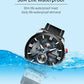 CURREN Men's Chronograph Watch Quartz Movement Luminous Hands Casual Sport Watch for Men Auto Date Waterproof Clock