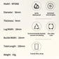 NAVIFORCE Original Women's Watches Classic Round Dial Silicone Strap 3ATM Waterproof Luxury Watch for Women Give for girls gifts