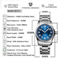 2025 PAGANI DESIGN 38MM Pilot Watch Automatic Mechanical Watches Sapphire Waterproof Watch for Men Relogio Masculino PD1717 V2