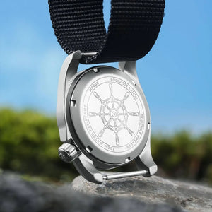 BODERRY Men's Field Watches Titanium Automatic For Seiko Top Brand Dive Wristwatch 100M Waterproof Clock Military Watch for Men