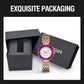MEGIR Rhinestone Elegant Women Luxury Brand Watch Female Diamond Wristwatch Clock Ladies Sport Casual Watches Relogio Feminino