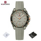 Women Watch NAVIFORCE Fashion Casual Quartz Watches Ladies Waterproof Wristwatch Silicone Band Girl Clock Relogio Feminino 6103