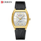 CURREN Elegant Men's Watch with Day-Date Display Formal Classic Quartz Wristwatch with Luminous Hands Casual Wear Gift for Him