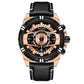 MEGIR Luxury Casual Men Watches Fashion Sports Military Wristwatch Calendar Luminous Quartz Chronograph Clock Montre Homme 2118