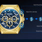 MEGIR Men's Watches Waterproof Sports Quartz Wristwatch with Chronograph Calendar Luminous Male Clock Relogio Masculino 4220